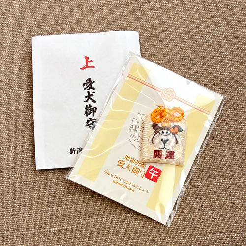 健康祈願 干支愛犬御守【数量限定】 CZGDOMMR-00 | ソノタゲンセン