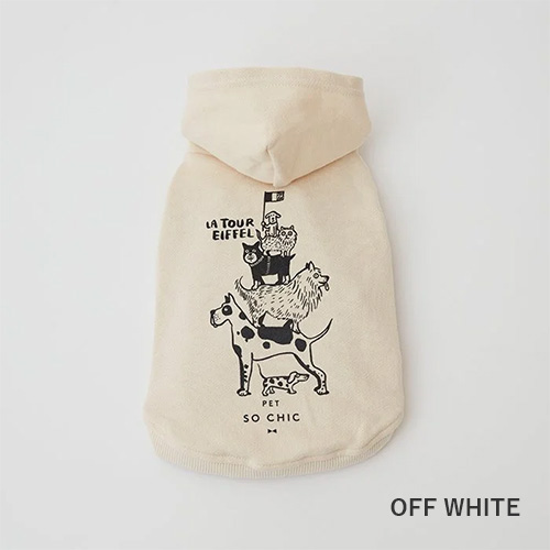 PET SO CHIC  EIFFEL TANK HOODIE