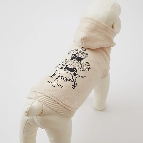 PET SO CHIC  EIFFEL TANK HOODIE