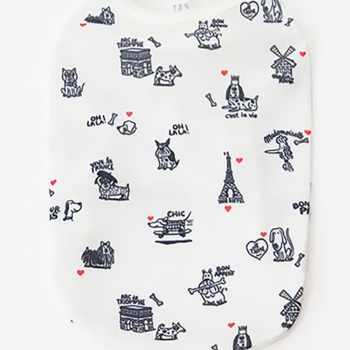 A DOG IN PARIS COOL TANK【数量限定】