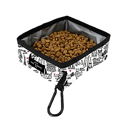 A DOG IN PARIS RETRACTABLE BOWL