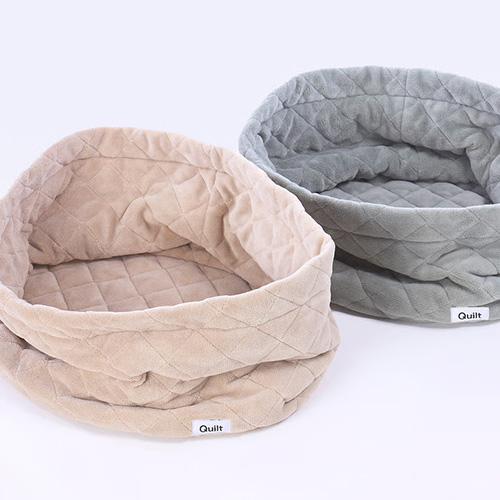 Quilt　まるごと洗えるベッド　高さが調整できる猫用ベッド