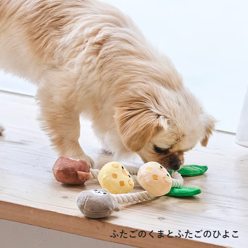 Quilt　無着色のコットンロープTOY ふたご【数量限定】