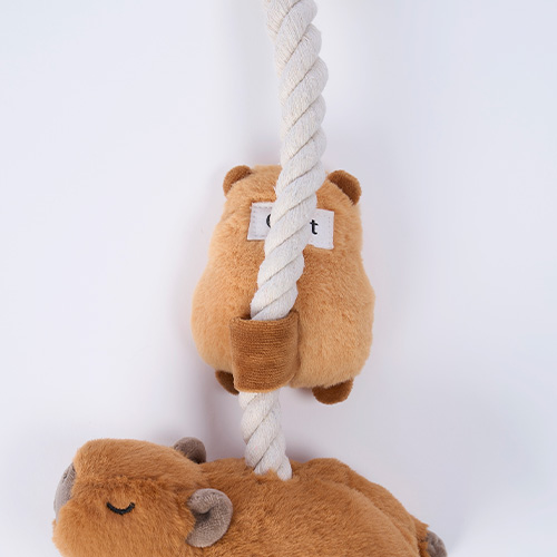 Quilt　無着色のコットンロープTOY 親子【数量限定】