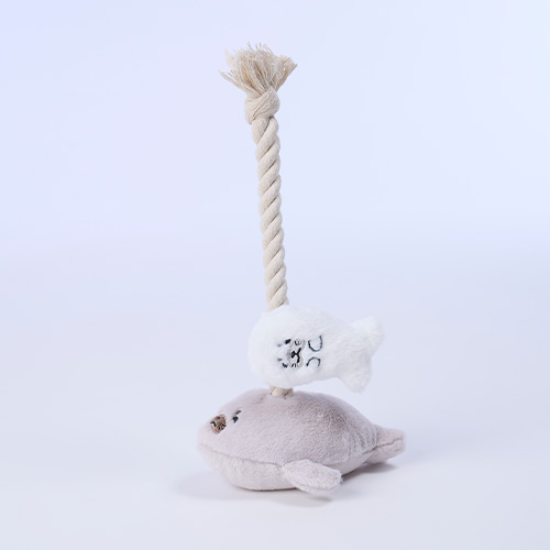 Quilt　無着色のコットンロープTOY 親子【数量限定】