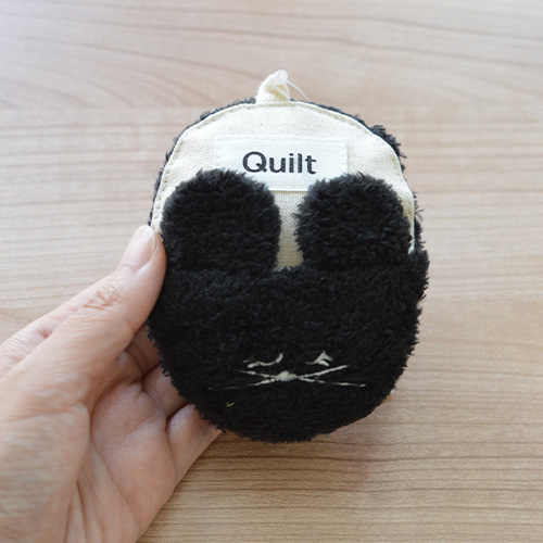 Quilt　コットンキャンバス生地のスリッパDOGTOY【数量限定】