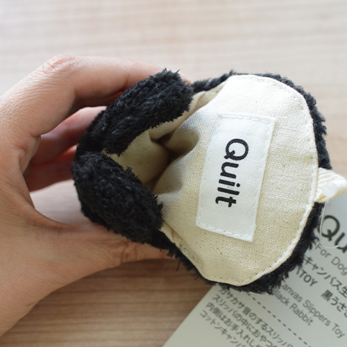 Quilt　コットンキャンバス生地のスリッパDOGTOY【数量限定】