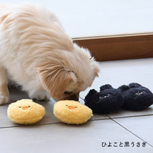Quilt　コットンキャンバス生地のスリッパDOGTOY【数量限定】