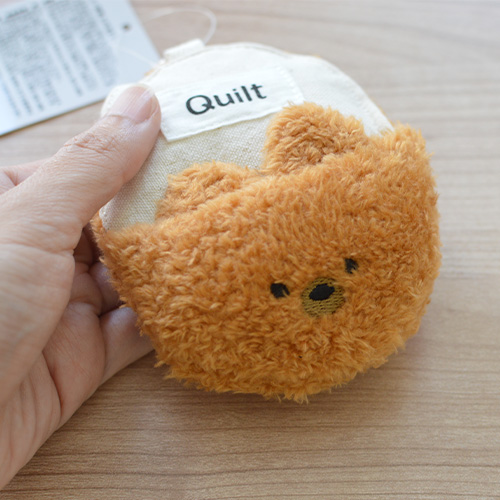 Quilt　コットンキャンバス生地のスリッパDOGTOY【数量限定】