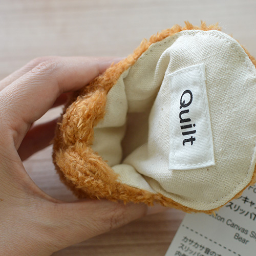 Quilt　コットンキャンバス生地のスリッパDOGTOY【数量限定】