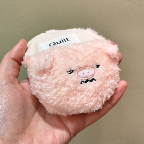 Quilt コットンキャンバスのぬいぐるみスリッパTOY