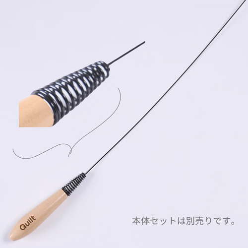 Quilt 付け替えパーツ キラキラタイベックテープとマタタビの木のイモ虫