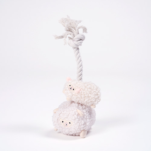 Quilt　無着色のコットンロープTOY 親子