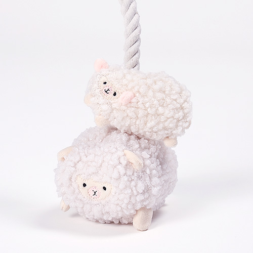 Quilt　無着色のコットンロープTOY 親子