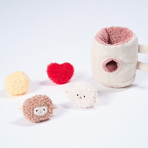 Quilt　ぬいぐるみTOY ひつじのマグカップ