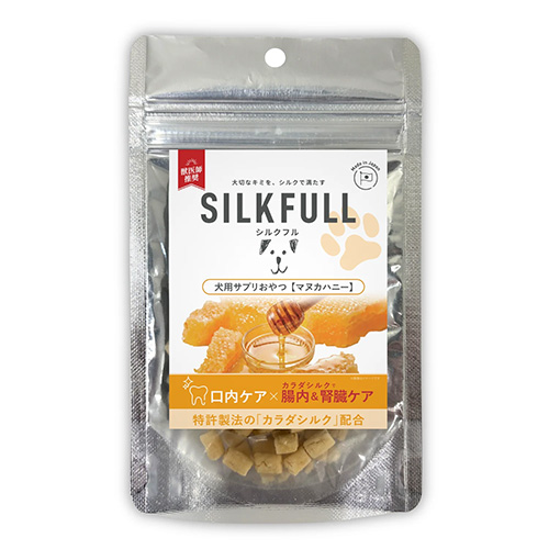 SILKFULL 犬用サプリおやつ【マヌカハニー】