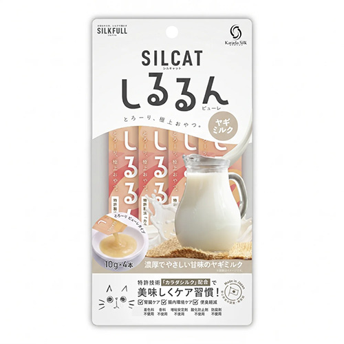 SILCAT 猫用しるるんピューレ ヤギミルク