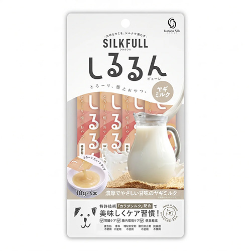 SILKFULL 犬用しるるんピューレ ヤギミルク