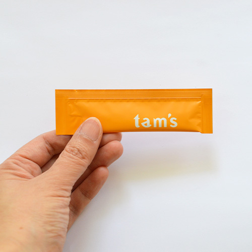 tam’s　おなかと皮膚のサプリメント　ヤギミルクオレンジ味