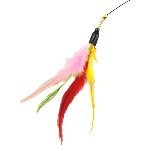 iCat FLYING CAT 釣りざお猫じゃらし カラフルフェザー【数量限定】