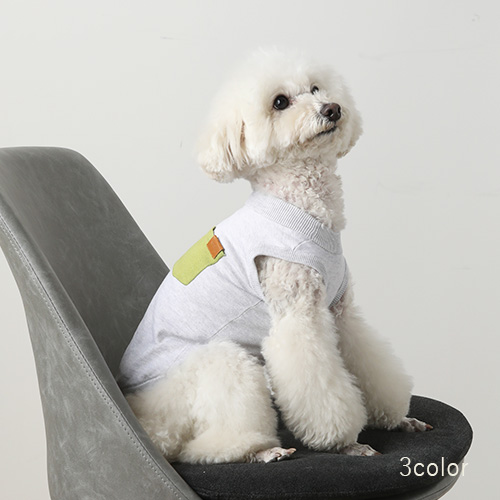 bicolor cotton knit for DOG【数量限定】