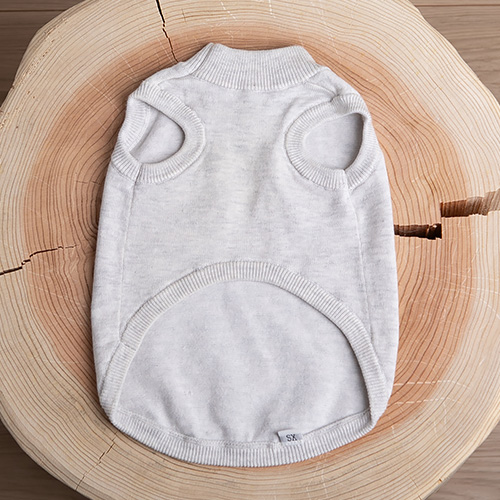 bicolor cotton knit for DOG【数量限定】