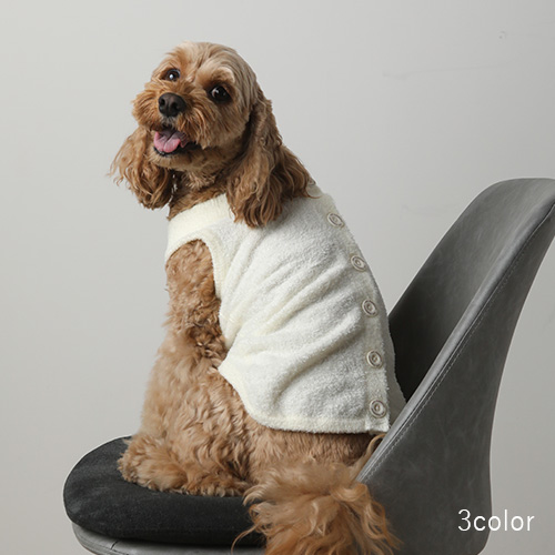 ice mole knit cardigan for DOG【数量限定】