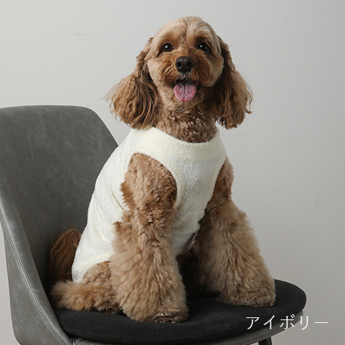 ice mole knit cardigan for DOG【数量限定】