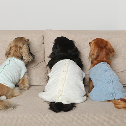 ice mole knit cardigan for DOG【数量限定】
