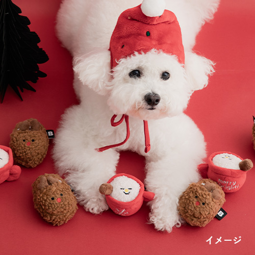 バイトミー　クリスマスおもちゃ ホットチョコ＆スリッパ【数量限定】