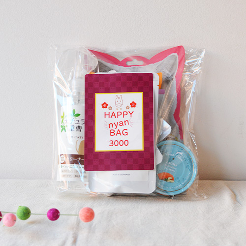 Happy Nyan Bag フィッシュ2026［3000］【数量限定】