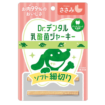 Dr.デンタル　乳酸菌ジャーキー ささみ ソフト細切り