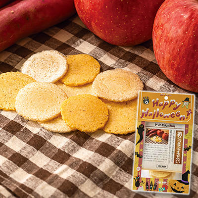 ドットわんの逸品 信州リンゴ&サツマイモせんべい【数量限定】