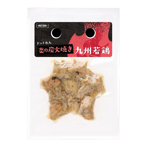 ドットわん　炎の炭火焼き九州若鶏