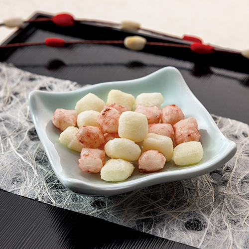 ドットわんの逸品　新潟紅白あられ