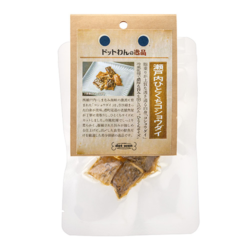 ドットわんの逸品　瀬戸内ひとくちコショウダイ【数量限定】
