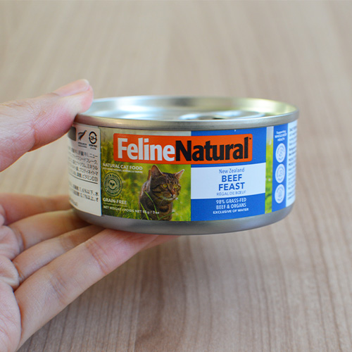 フィーライン ナチュラル プレミアム缶　ビーフ・フィースト