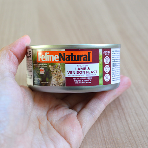 フィーライン ナチュラル プレミアム缶　ラム＆ベニソン・フィースト