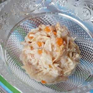 プレミアム ナチュラルグルメ　チキンとマグロと人参　アロエ添え