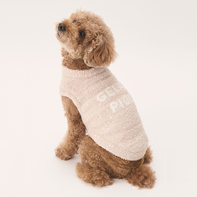gelato pique ベビモコネップDogプルオーバー【数量限定】