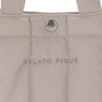 gelato pique　キルティングお散歩バッグ【数量限定】