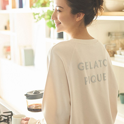 gelato pique 裏毛プルオーバー【数量限定】