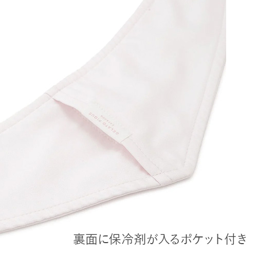 CAT&DOGサマーベア柄保冷剤入れバンダナ【数量限定】