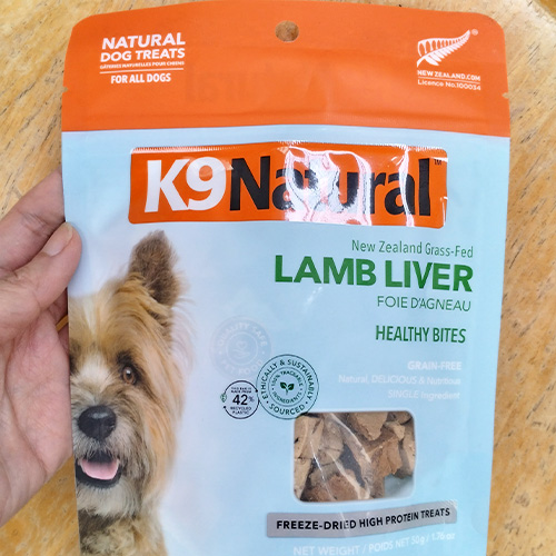 K9ナチュラル フリーズドライ ラム・レバー トリーツ K9NR9FDJ-00