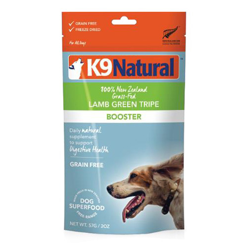 K9ナチュラル　フリーズドライ　ラム・グリーントライプ