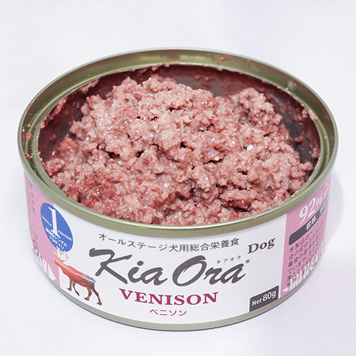 キアオラ ドッグ缶 ベニソン
