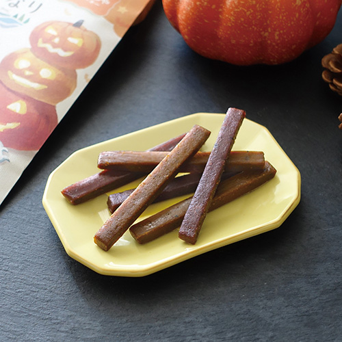 しっとりやわらかジャーキー ハロウィンアソートパック(紫いも・かぼちゃ)【数量限定】