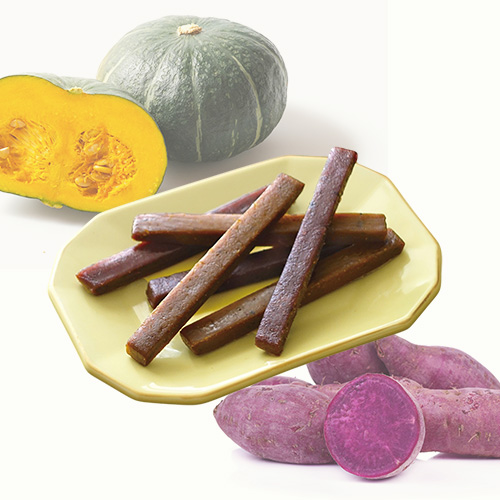 しっとりやわらかジャーキー ハロウィンアソートパック(紫いも・かぼちゃ)【数量限定】