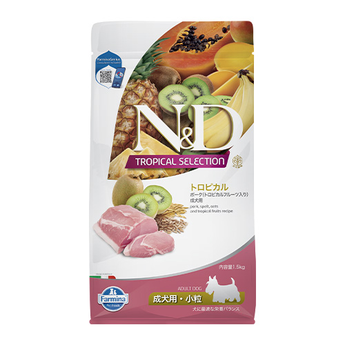 N&D トロピカル ポーク（トロピカルフルーツ入り）成犬用