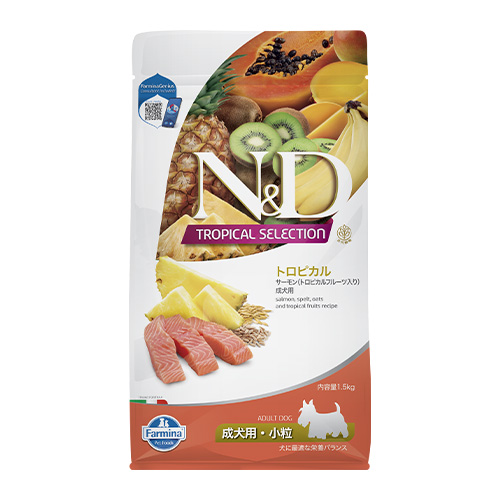 N&D トロピカル サーモン（トロピカルフルーツ入り）成犬用